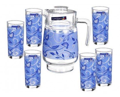 Комплект Luminarc PLENITUDE BLUE 7пр D2328