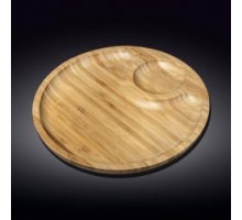 Блюдо круглое 2 секции 30,5см Wilmax Bamboo WL-771044