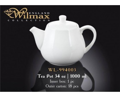 Чайник заварочный Wilmax  1000 мл