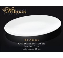 Блюдо овальное Wilmax  36 см