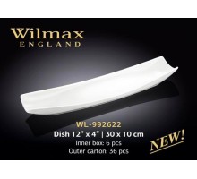 Блюдо прямоугольное Wilmax 30х10 см