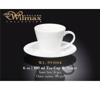 Чашка чайная&блюдце Wilmax  180 мл